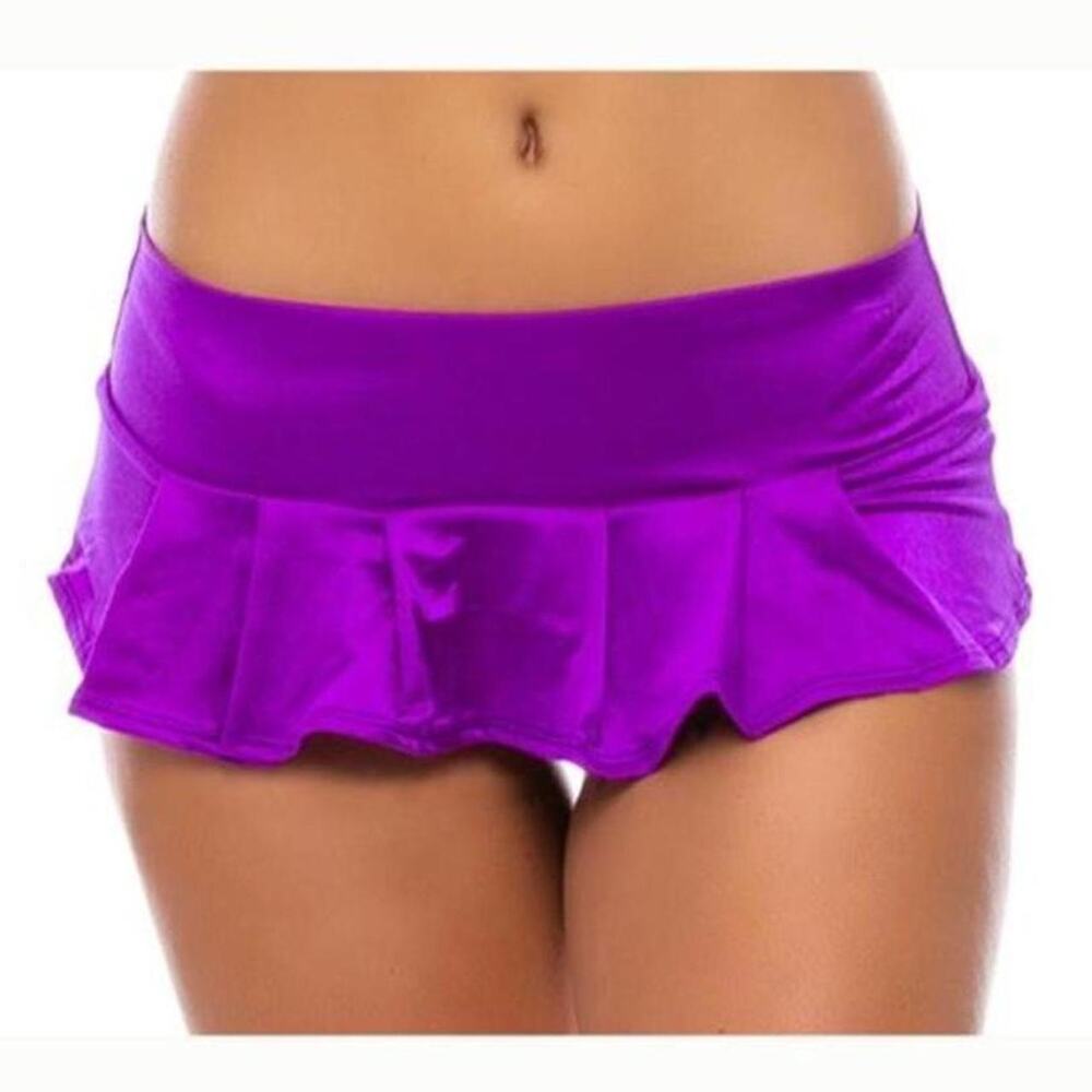 BodyZone Neon purple mini skirt